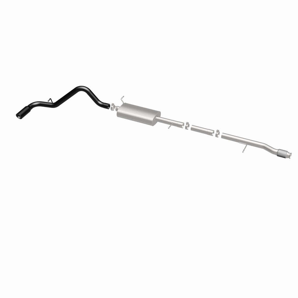 MagnaFlow Exhaust Products 15359 Street Series Black Coated Cat-Back System for Select Chevrolet Silverado 1500, Chevrolet Silverado LD, GMC Sierra 1500, GMC Sierra Limited