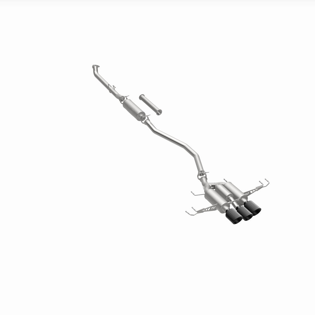 MagnaFlow Exhaust Products 19383 xMOD Series Carbon Fiber Tips Cat-Back System for Select Honda Civic