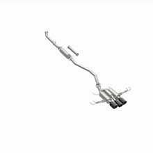 Load image into Gallery viewer, MagnaFlow Exhaust Products 19383 xMOD Series Carbon Fiber Tips Cat-Back System for Select Honda Civic