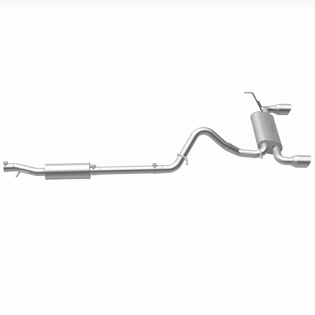 MagnaFlow Exhaust Products 19327 Street Series Black Coated Cat-Back System for Select Jeep Wrangler, Jeep Wrangler JK