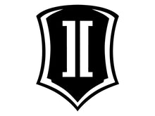 Load image into Gallery viewer, ICON Vehicle Dynamics STICKER-SHIELD 15 IN B 15 IN SHIELD BLACK