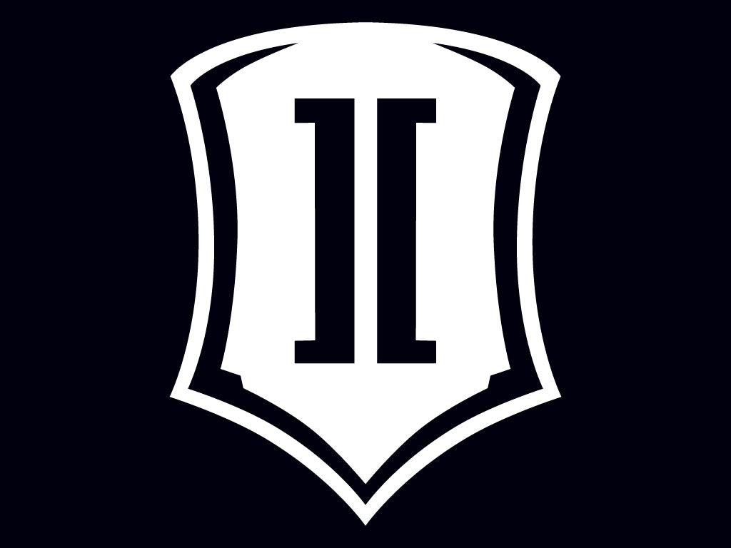 ICON Vehicle Dynamics STICKER-SHIELD 15 IN W 15 IN SHIELD WHITE