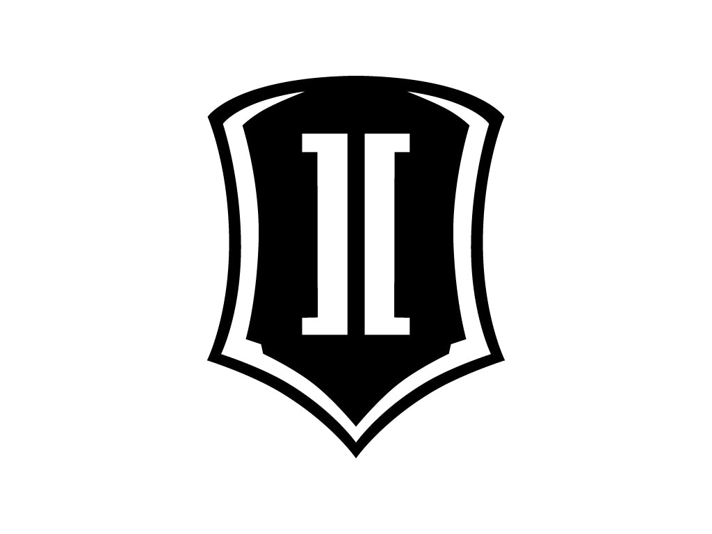 ICON Vehicle Dynamics STICKER-SHIELD 10 IN B 10 IN SHIELD BLACK