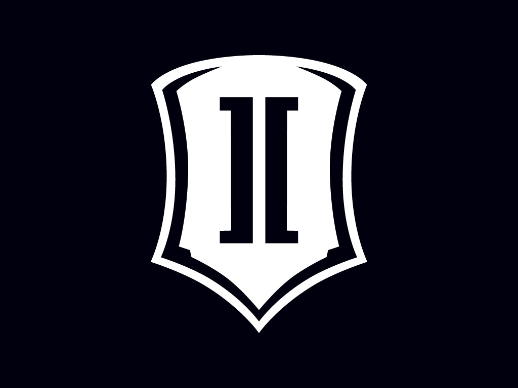 ICON Vehicle Dynamics STICKER-SHIELD 10 IN W 10 IN SHIELD WHITE