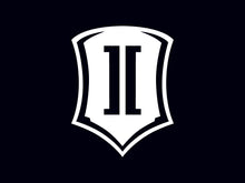 Load image into Gallery viewer, ICON Vehicle Dynamics STICKER-SHIELD 10 IN W 10 IN SHIELD WHITE