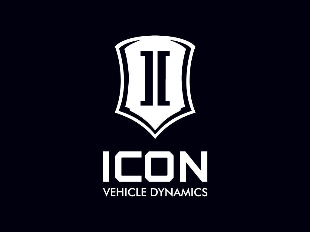 ICON Vehicle Dynamics STICKER-STACK 6 IN W 6 IN TALL ICON STACK WHITE