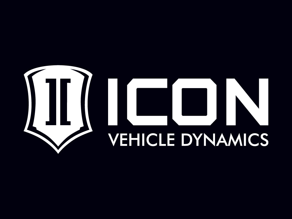 ICON Vehicle Dynamics STICKER-STD 12 IN W 12 IN WIDE ICON STANDARD WHITE