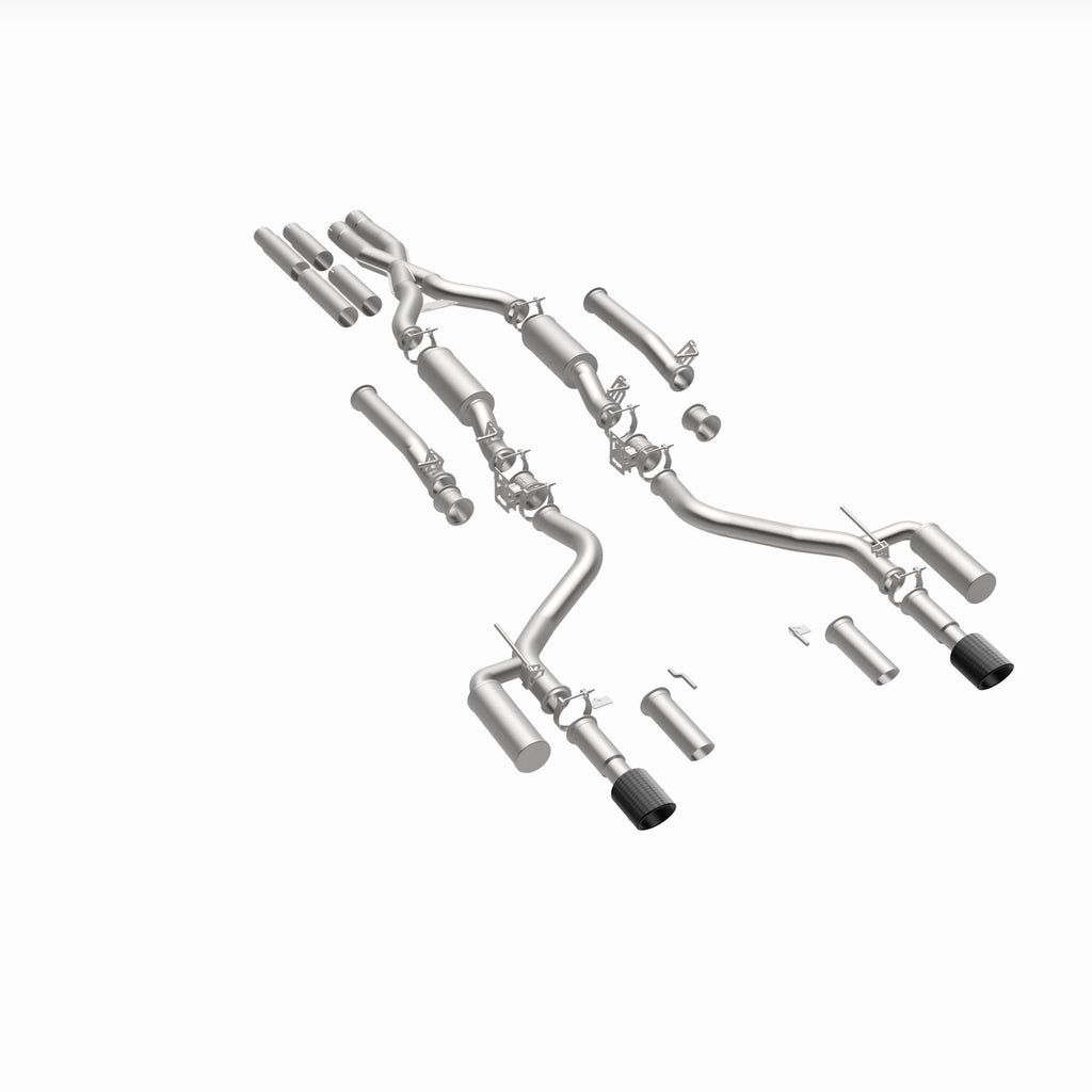 MagnaFlow Exhaust Products 19496 xMOD Series Carbon Fiber Tips Cat-Back System for Select Chrysler 300, Dodge Charger
