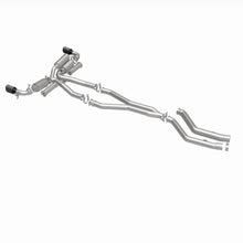 Load image into Gallery viewer, MagnaFlow Exhaust Products 19495 xMOD Series Carbon Fiber Tips Cat-Back System for Select Toyota GR Supra