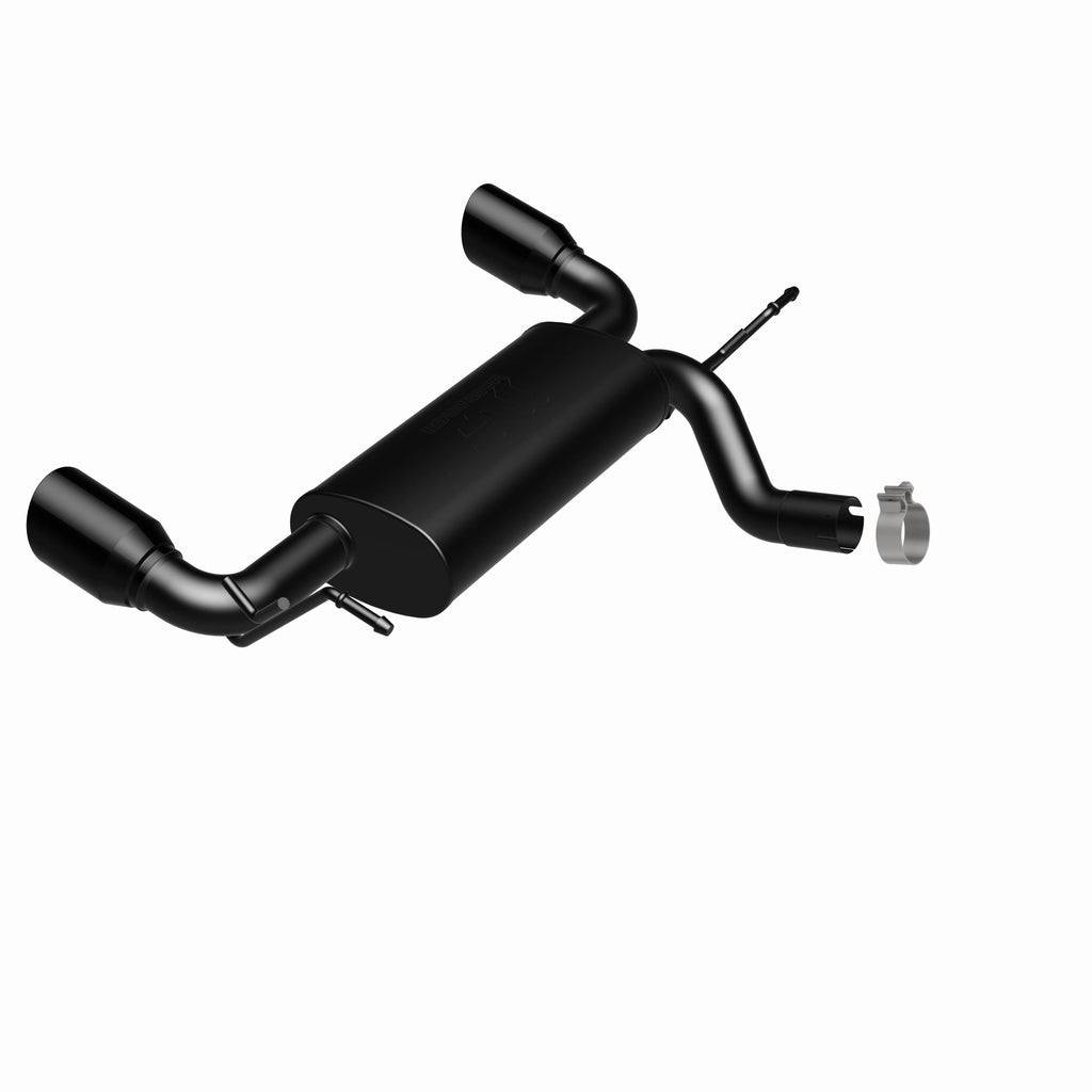 MagnaFlow Exhaust Products 15160 Street Series Black Coated Axle Back System for Select Jeep Wrangler, Jeep Wrangler JK