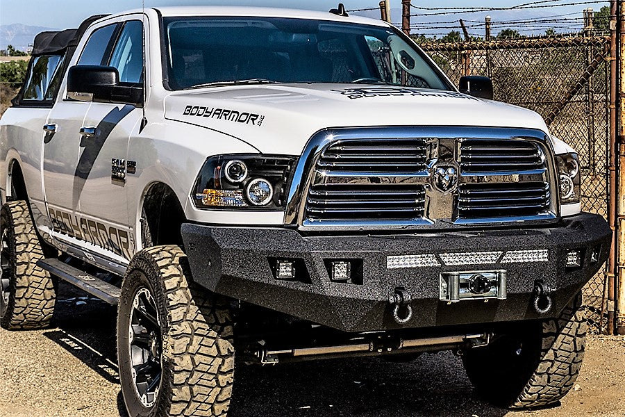Body Armor 4x4 DG-19338 Eco Series Front Winch Bumper for Select Ram 2500, Ram