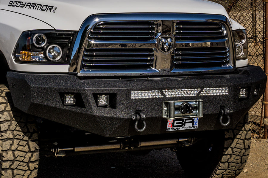 Body Armor 4x4 DG-19338 Eco Series Front Winch Bumper for Select Ram 2500, Ram