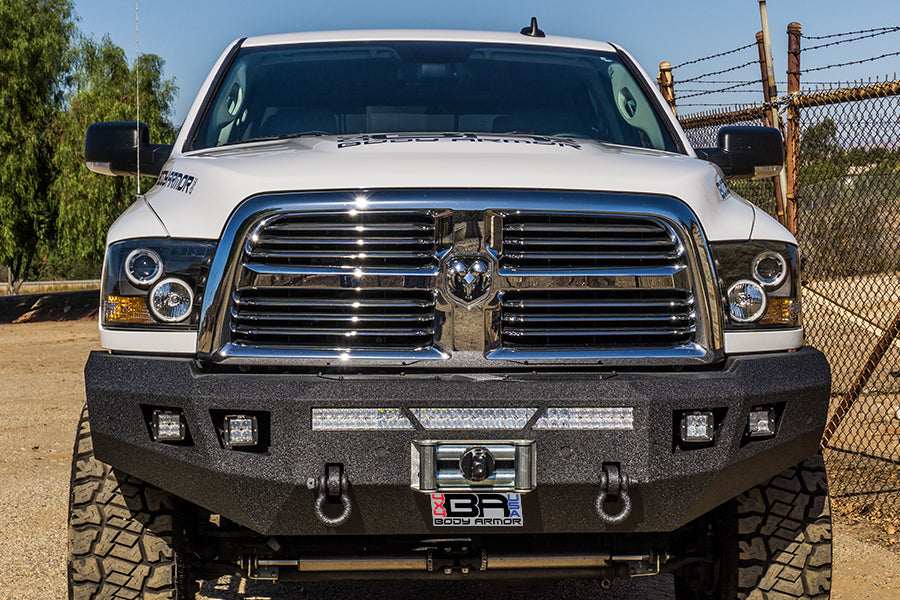Body Armor 4x4 DG-19338 Eco Series Front Winch Bumper for Select Ram 2500, Ram