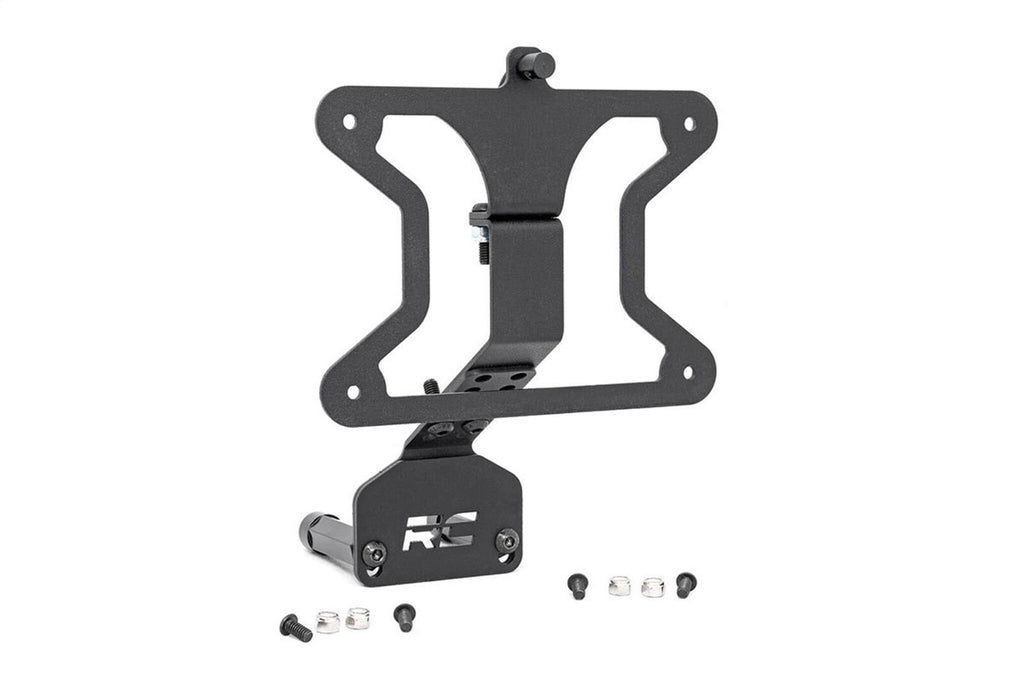 Rough Country 10534 License Plate Adapter for Select Jeep Wrangler