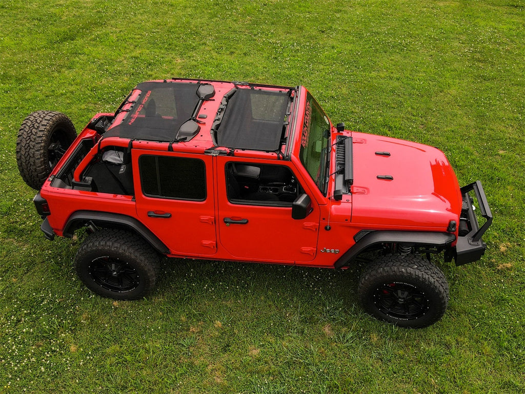 Rough Country 85120 Mesh Bikini Top Plus for Select Jeep Wrangler