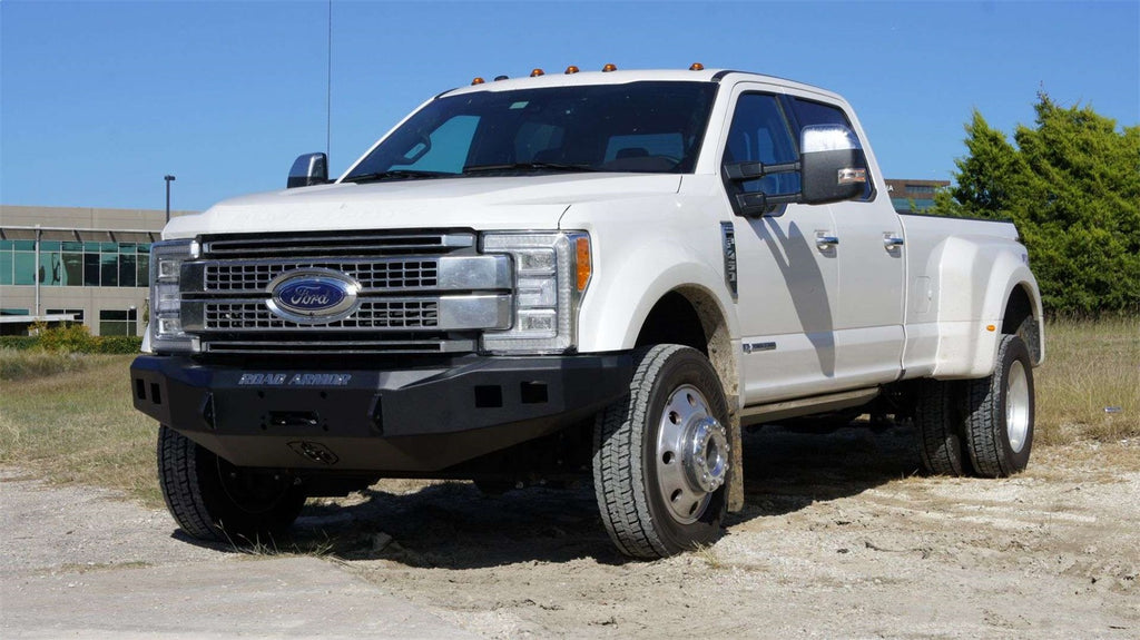 Road Armor 61740B Stealth Winch Front Bumper for Select Ford F-450 Super Duty, Ford F-550 Super Duty