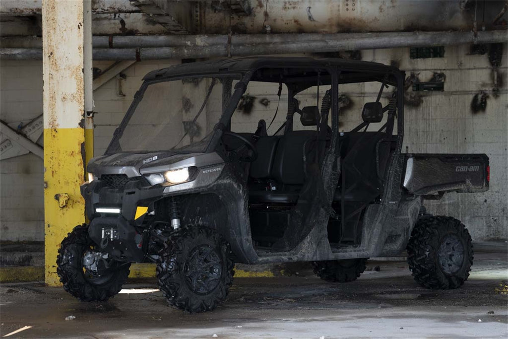 Rough Country 97004 LED Bumper Kit for Select Can-Am Defender DPS HD10, Can-Am Defender DPS HD5, Can-Am Defender DPS HD7, Can-Am Defender DPS HD8, Can-Am Defender DPS HD8 CAB, Can-Am Defender DPS HD9, Can-Am Defender DPS HD9 CAB, Can-Am Defender HD10,