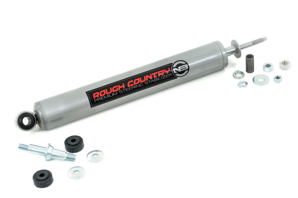 Rough Country 8732230 Steering Stabilizer for Select Ford F-250 Super Duty, Ford F-350 Super Duty