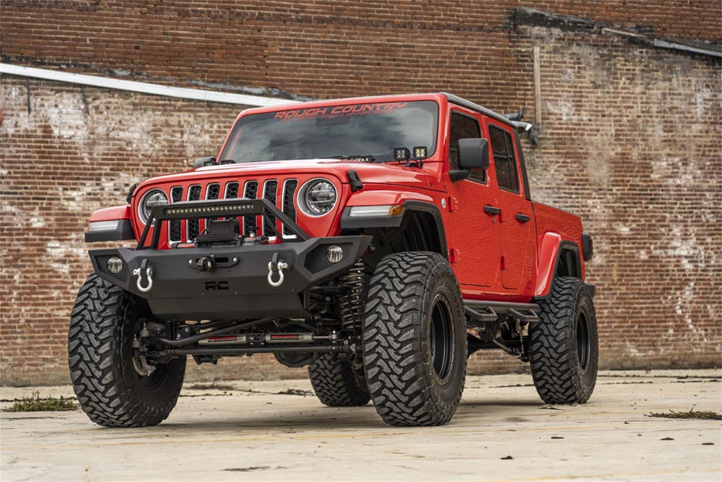 Rough Country 70824 LED Light Pod Kit for Select Jeep Gladiator, Jeep Wrangler