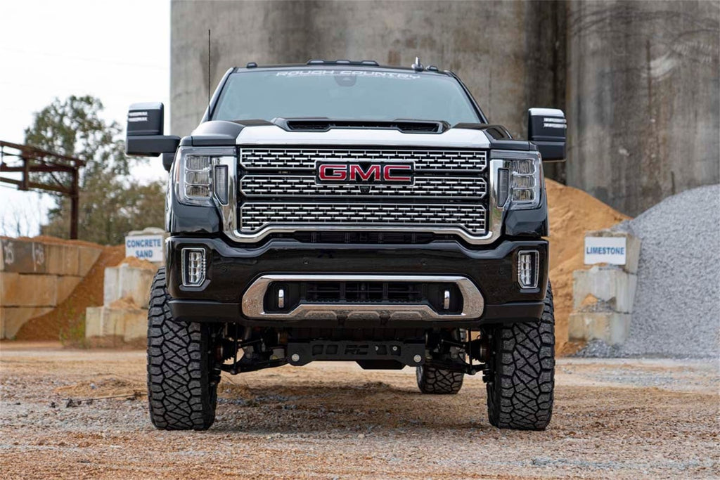 Rough Country 111130 Suspension Lift Kit w/Shocks for Select Chevrolet Silverado HD, Chevrolet Silverado HD, GMC Sierra HD, GMC Sierra HD