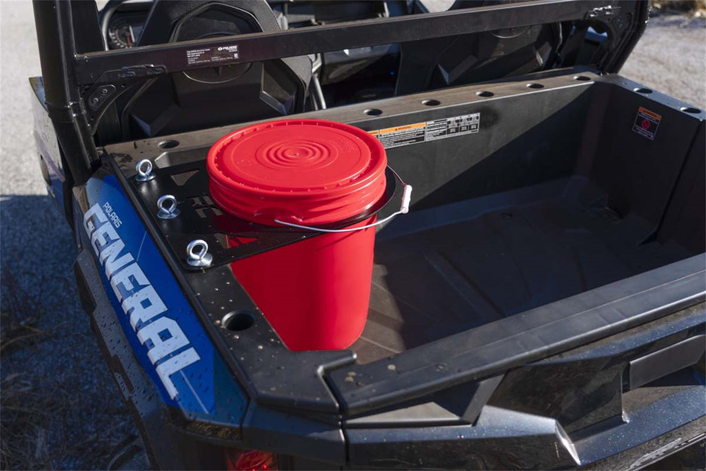 Rough Country 93028 Bucket Holder for Select Polaris General 1000, Polaris General Deluxe, Polaris General Deluxe Ride Command Edition, Polaris General EPS, Polaris General EPS Deluxe, Polaris General EPS Hunter Edition, Polaris General EPS Limited