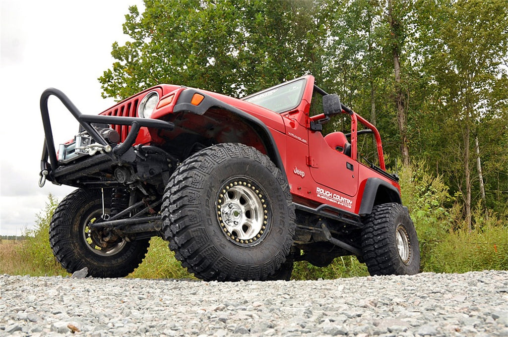 Rough Country 66370 Suspension Lift Kit for Select Jeep TJ, Jeep Wrangler