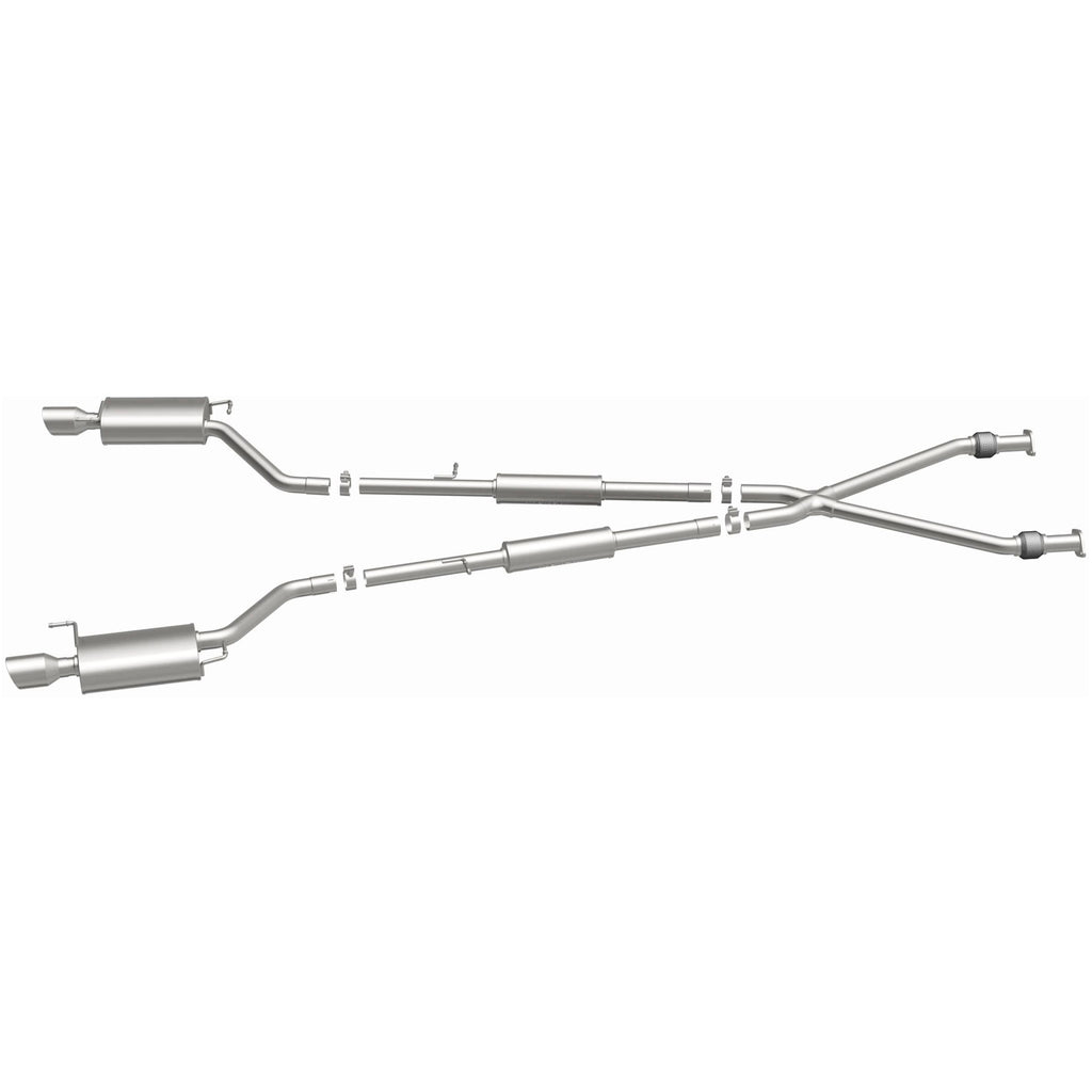 MagnaFlow Exhaust Products 16862 Street Series Polished Cat-Back System for Select INFINITI G35, INFINITI G37