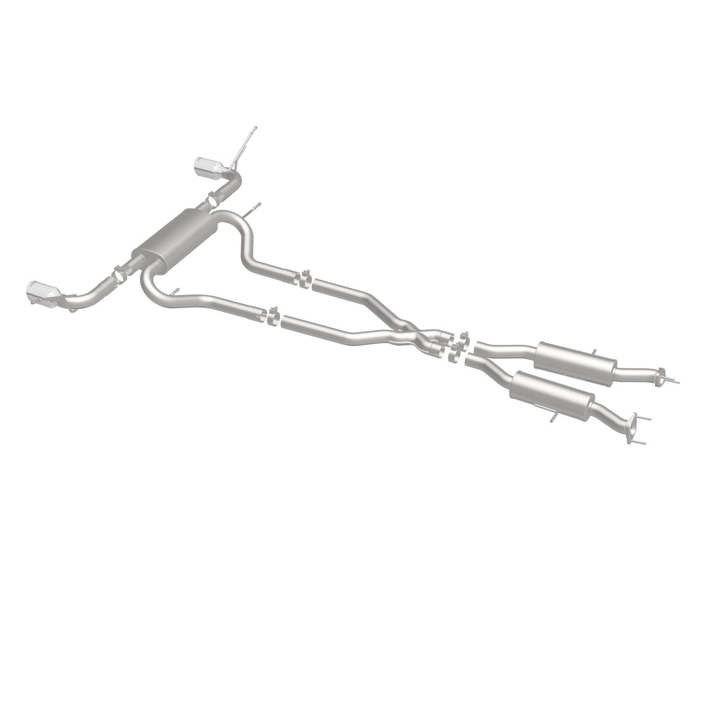 MagnaFlow Exhaust Products 16929 Street Series Polished Cat-Back System for Select Jeep Grand Cherokee, Jeep Grand Cherokee WK