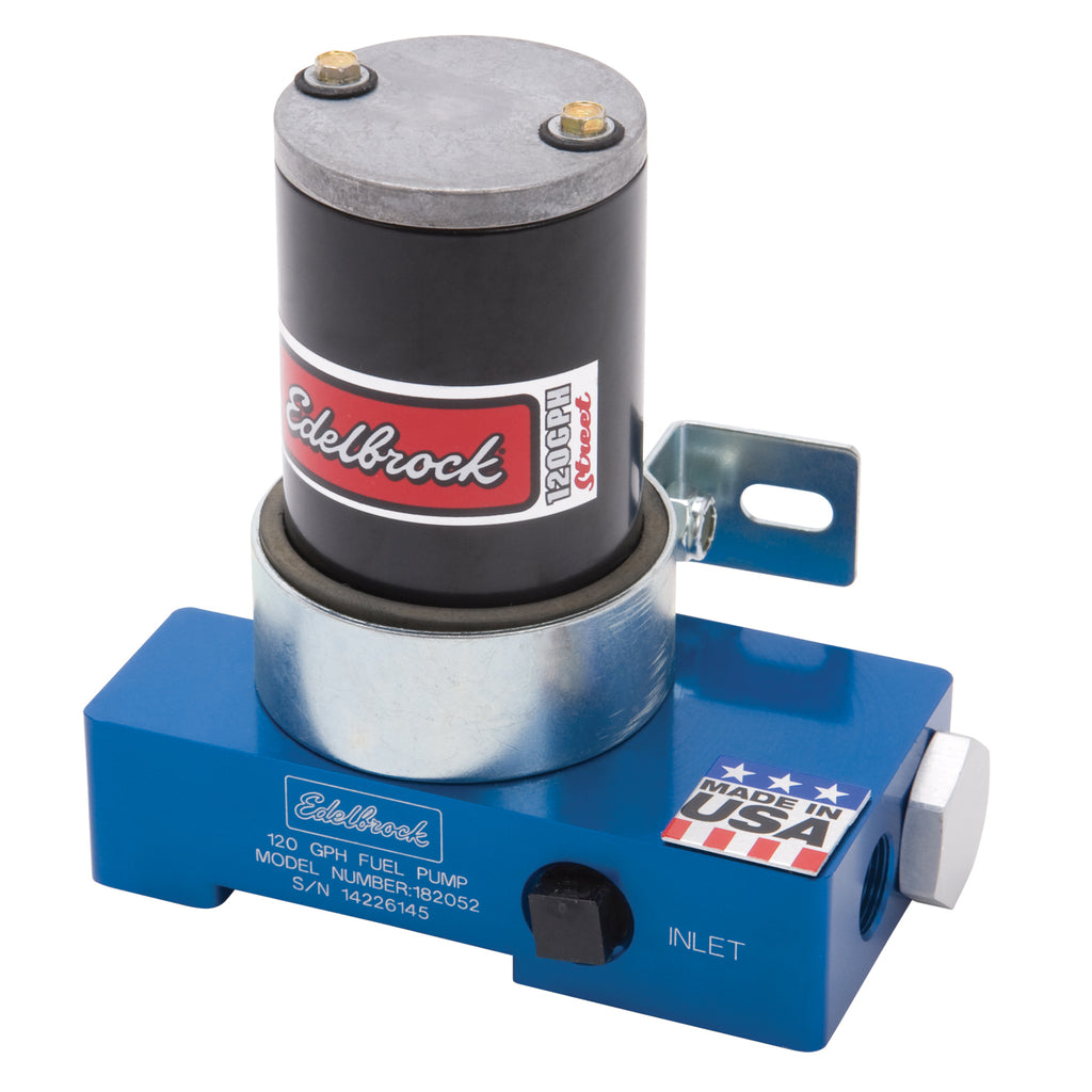Fuel-Pump-Electric-Quiet-Flo-Carbureted-120Gph-38In-In-38In-Out-120-Gph-Blue