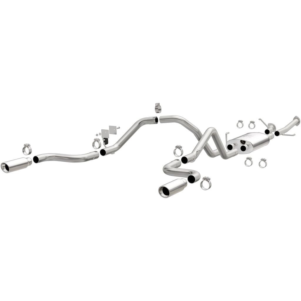 MagnaFlow Exhaust Products 15305 Street Series Polished Cat-Back System for Select Toyota Tundra