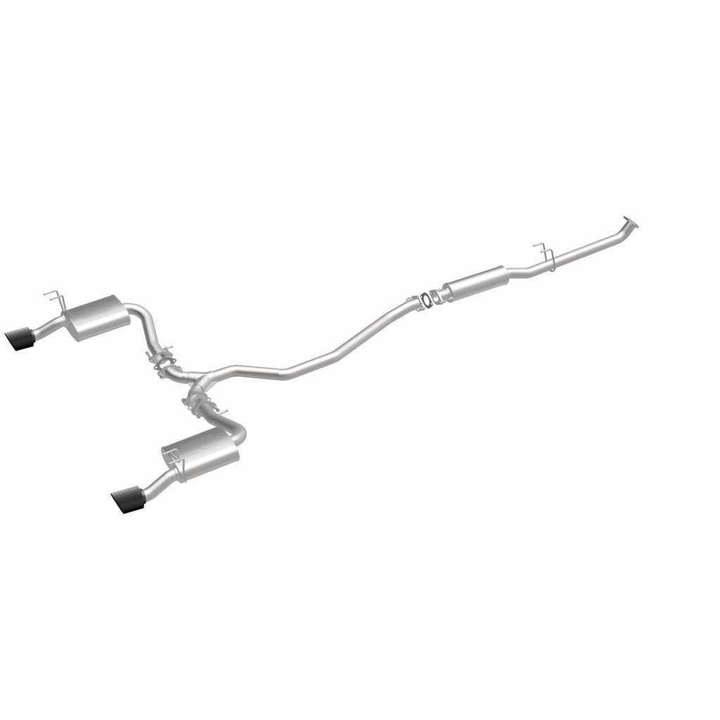 MagnaFlow Exhaust Products 19612 NEO Series Carbon Fiber Tips Cat-Back System for Select Honda Civic