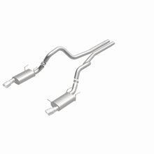 Load image into Gallery viewer, MagnaFlow Exhaust Products 15589 Street Series Polished Cat-Back System for Select Ford Mustang