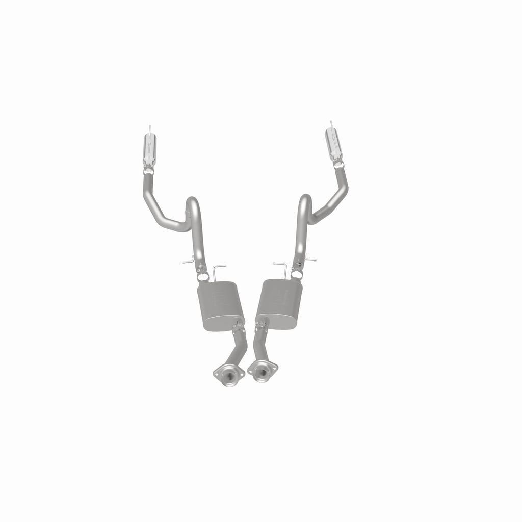 MagnaFlow Exhaust Products 15671 Street Series Polished Cat-Back System for Select Ford Mustang