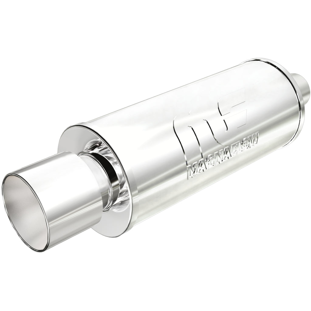 MagnaFlow Exhaust Products 14817 Straight-Through Performance Muffler; 2.25/4in. Center/Center; 6x14x6 Body