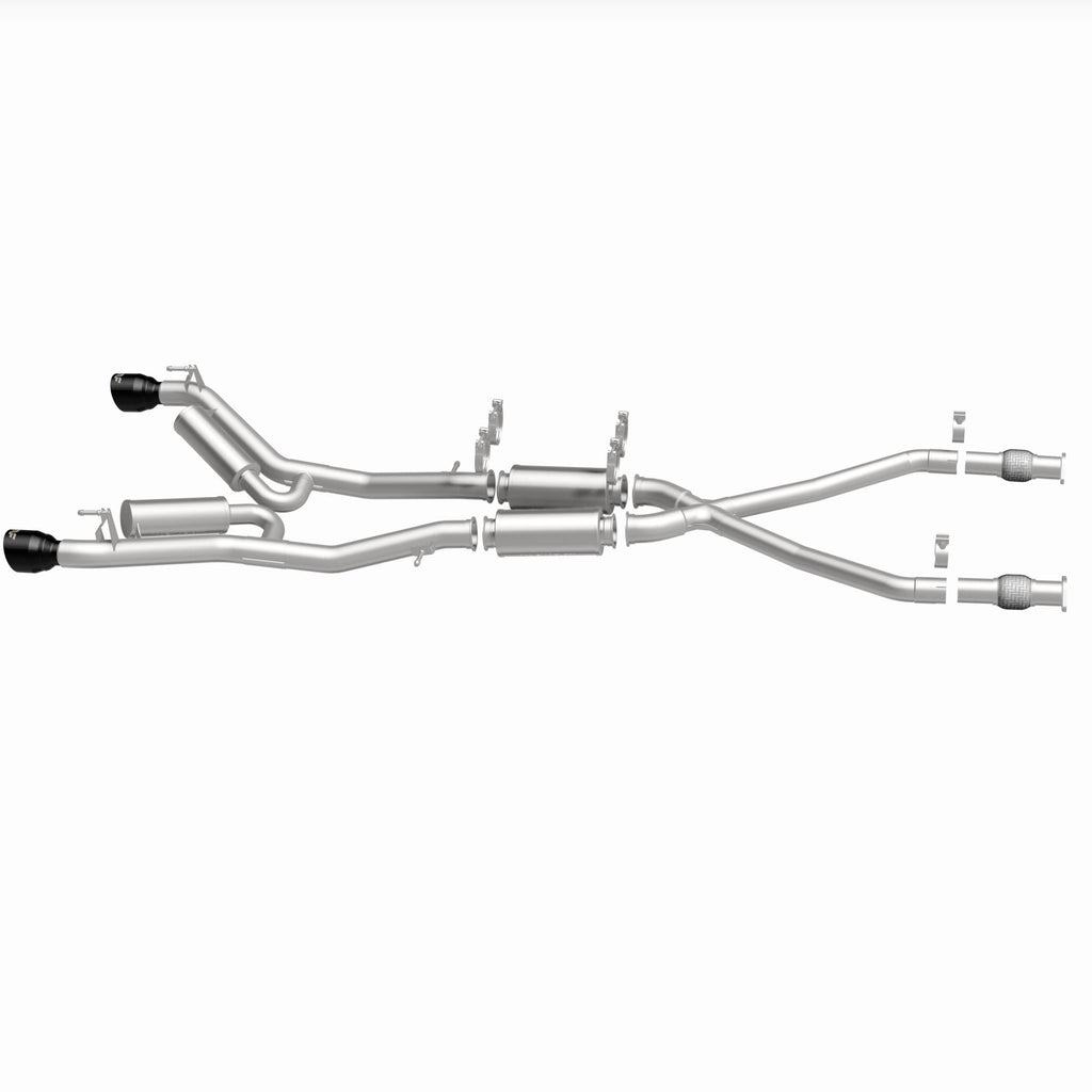 MagnaFlow Exhaust Products 19697 SPEQ Series Black Chrome Cat-Back System for Select Nissan Z