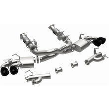 Load image into Gallery viewer, MagnaFlow Exhaust Products 19545 xMOD Series Black Chrome Tips Cat-Back System for Select Chevrolet Corvette