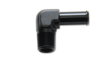 Load image into Gallery viewer, 38-Npt-To-12In-Barb-Straight-Fitting-90-Deg-Adapter---Aluminum