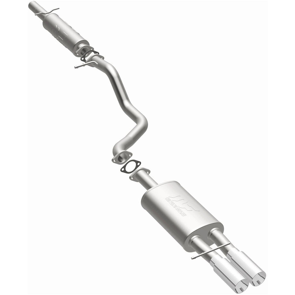 MagnaFlow Exhaust Products 15745 Touring Series Polished Cat-Back System for Select Volkswagen Beetle, Volkswagen Golf