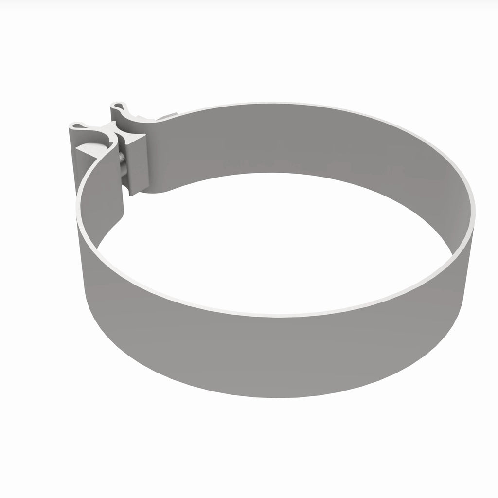 MagnaFlow Exhaust Products 10167 10 pk - Lap Joint Band Clamp - 5.00in.