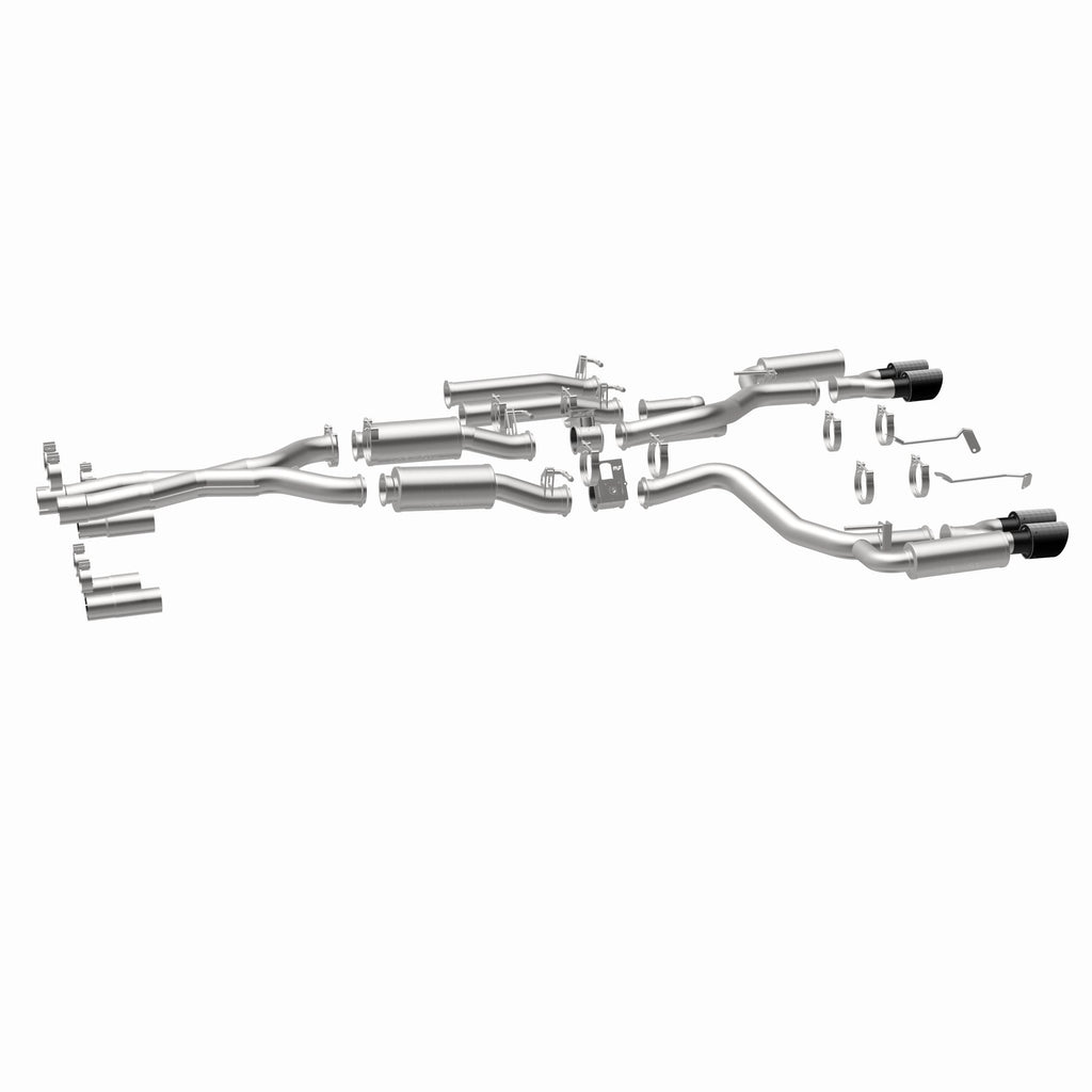 MagnaFlow Exhaust Products 19536 xMOD Series Carbon Fiber Tips Cat-Back System for Select Dodge Challenger