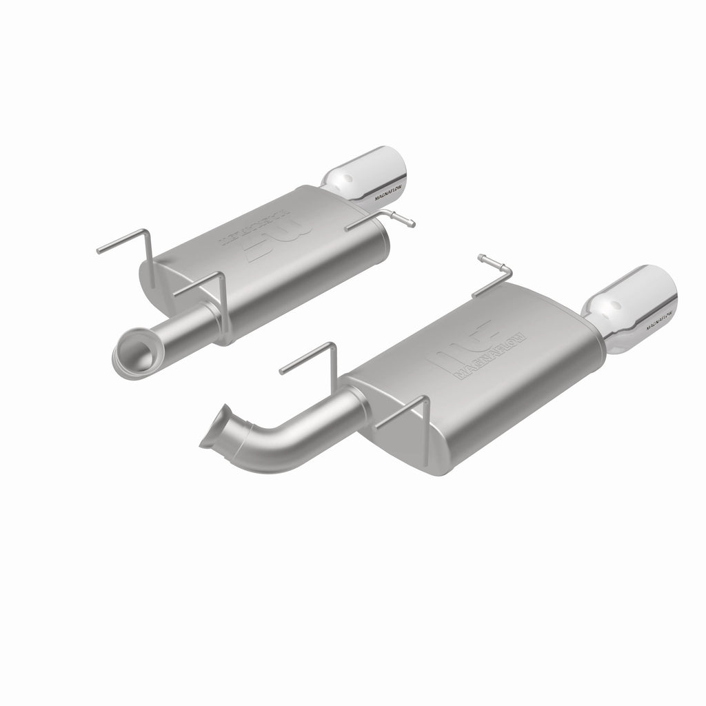 MagnaFlow Exhaust Products 15595 Street Series Polished Axle Back System for Select Ford Mustang