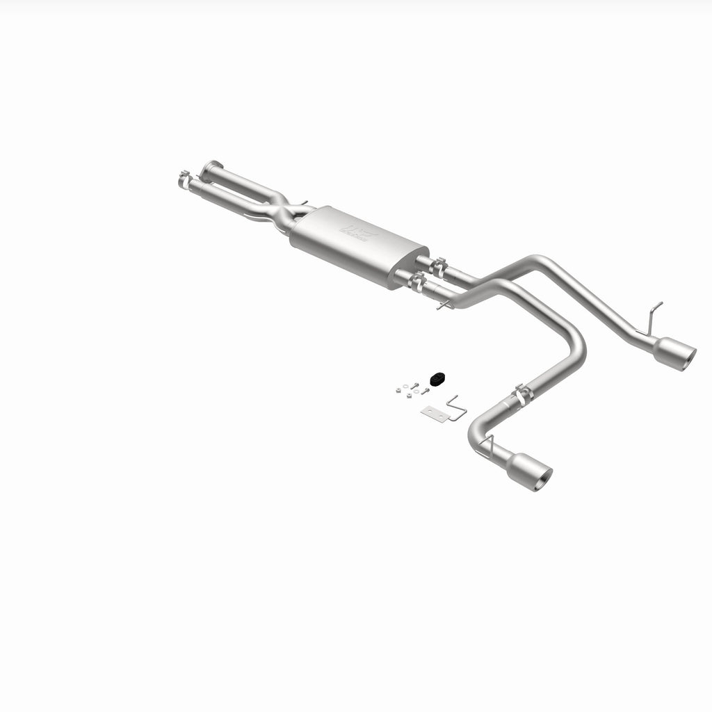 MagnaFlow Exhaust Products 16673 Street Series Polished Cat-Back System for Select Hummer H2