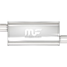 Load image into Gallery viewer, MagnaFlow Exhaust Products 14239 Straight-Through Performance Muffler; 3in. Offset/Offset; 5x14x8 Body