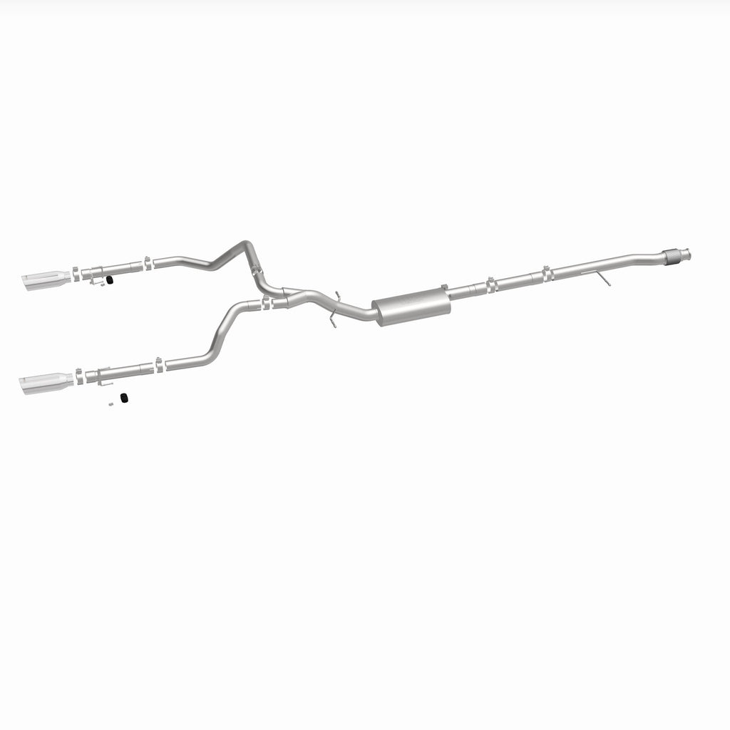 MagnaFlow Exhaust Products 19471 Street Series Polished Cat-Back System for Select Chevrolet Silverado 1500, Chevrolet Silverado LTD, GMC Sierra 1500, GMC Sierra Limited