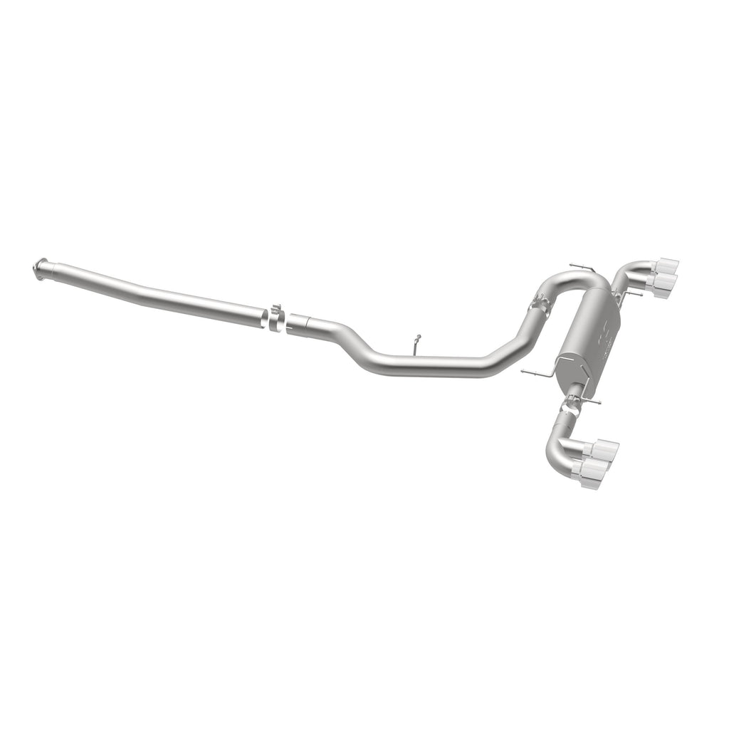 MagnaFlow Exhaust Products 16824 Street Series Polished Cat-Back System for Select Subaru Impreza