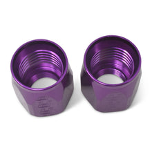 Load image into Gallery viewer, Performance-2-Piece--8-An-Anodized-Full-Flow-Swivel-Hose-End-Sockets-(Qty-2)---Purple