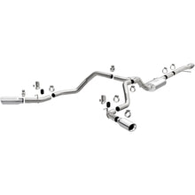 Load image into Gallery viewer, MagnaFlow Exhaust Products 19473 Street Series Polished Cat-Back System for Select Chevrolet Silverado 1500, Chevrolet Silverado LTD, GMC Sierra 1500, GMC Sierra Limited