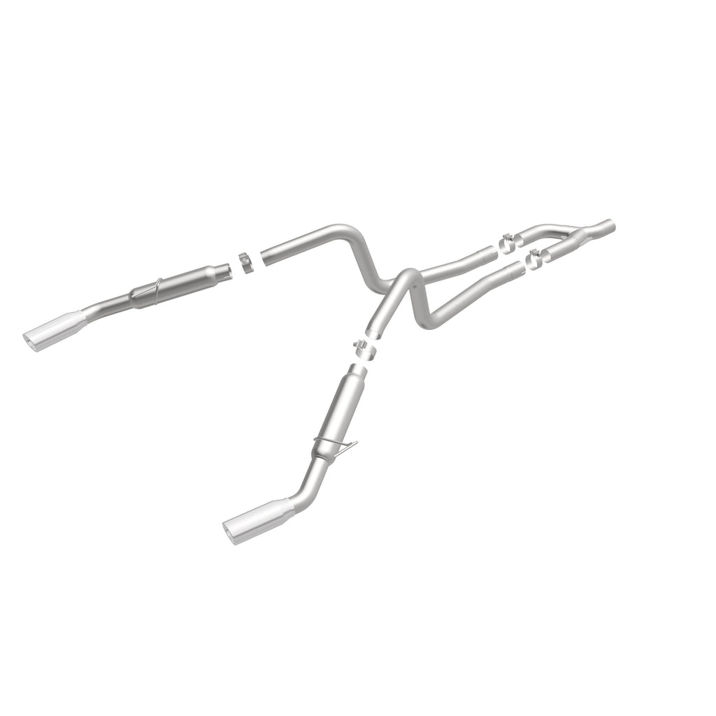 MagnaFlow Exhaust Products 16605 Competition Series Stainless 2.5 in Cat-Back for Select Ford Mustang