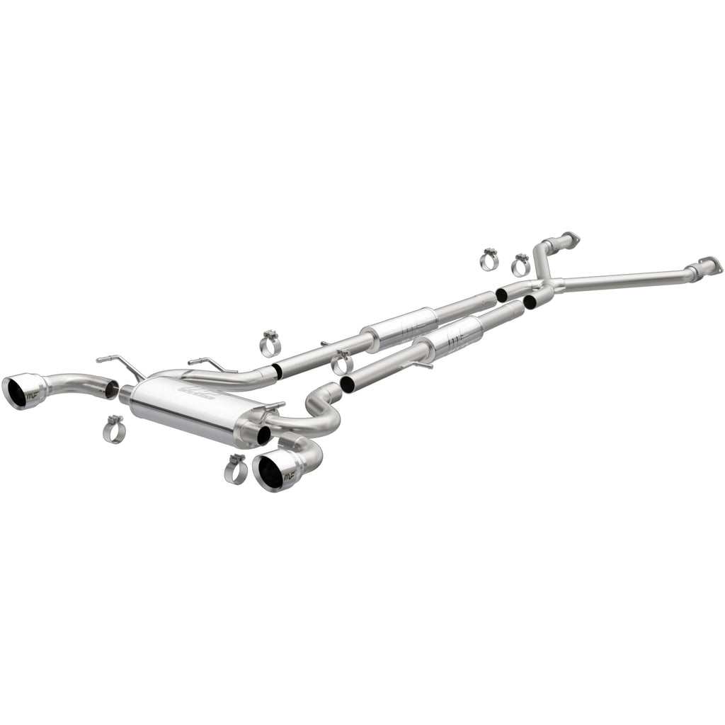 MagnaFlow Exhaust Products 16820 Street Series Polished Cat-Back System for Select INFINITI G37, INFINITI Q60