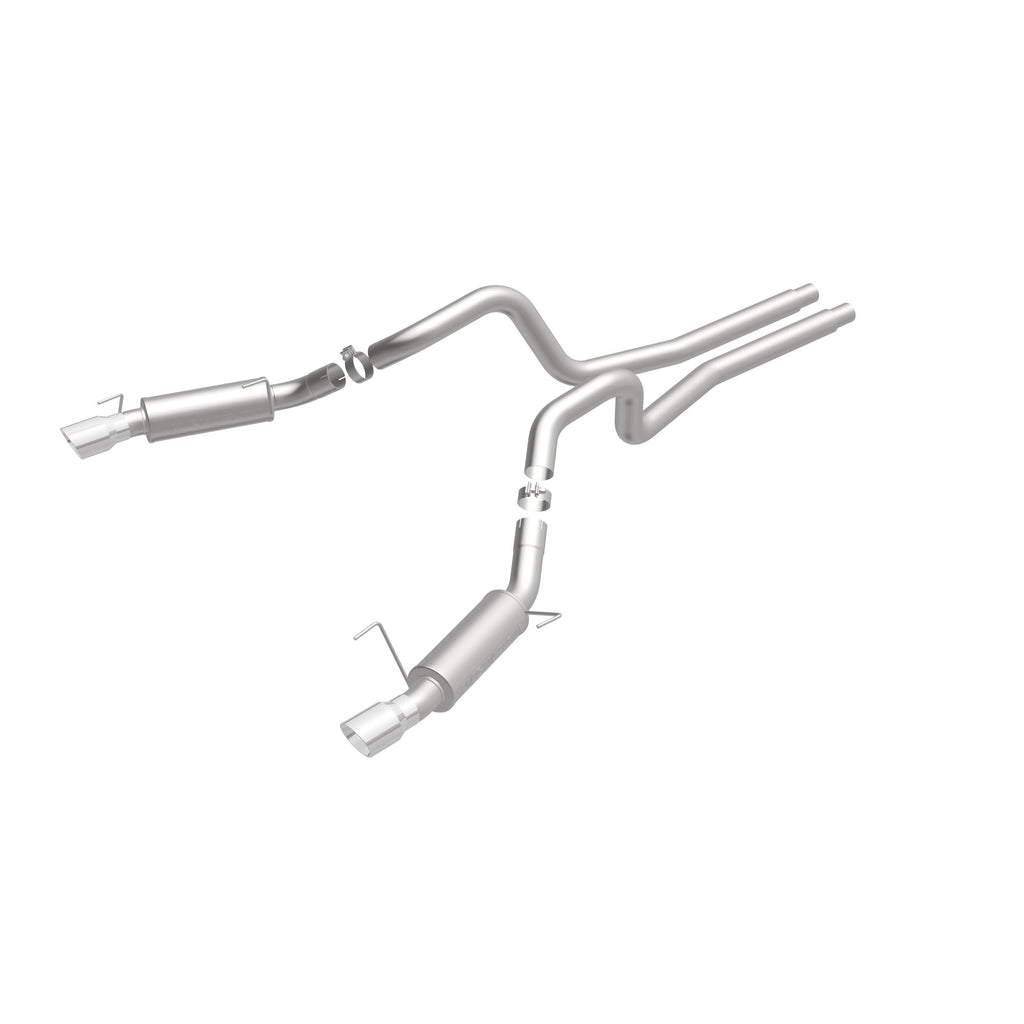 MagnaFlow Exhaust Products 16674 Competition Series Stainless 3 in Cat-Back for Select Ford Mustang